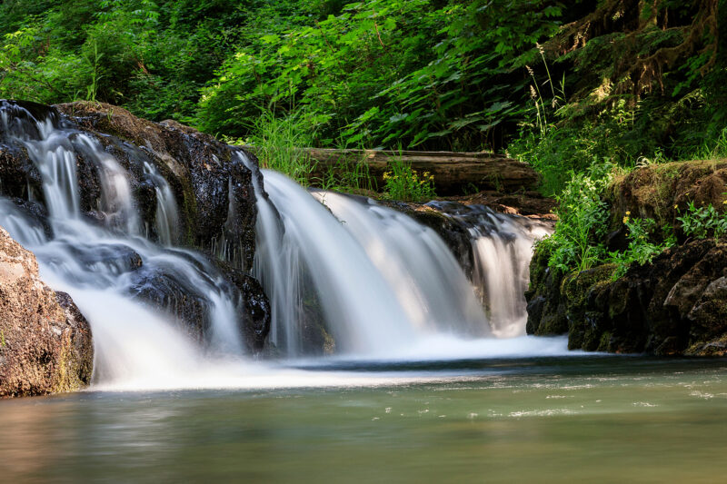 waterfall near Salem, Oregon